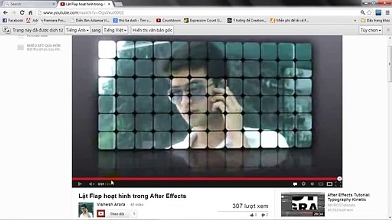 Bài 20: Tạo hiệu ứng Flap lật hình bằng After Effects