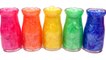 Learn Colors Pearl Slime Surprise Toys Crystal Onepice Hello Kitty Pooh Baymax Totoro