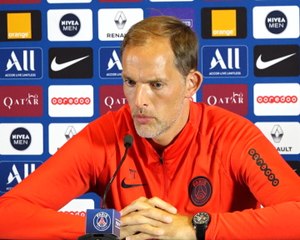 FOOTBALL : Ligue 1 : PSG - Tuchel : "Neymar s'entraîne bien mais..."