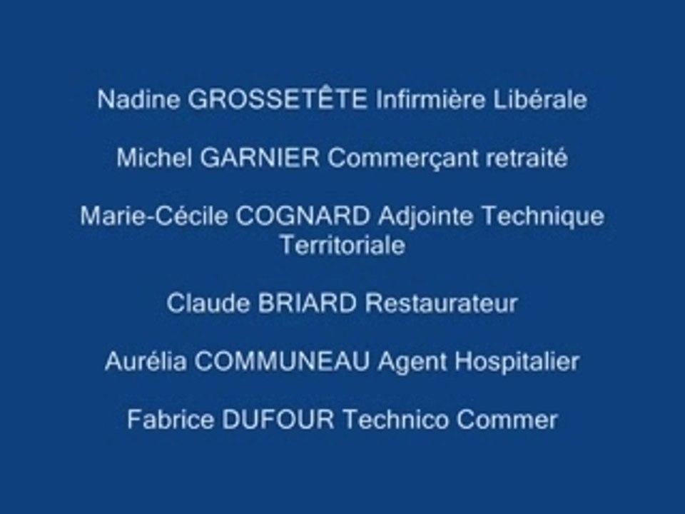 MUNICIPALE SAULIEU ANNE CATHERINE LOISIER