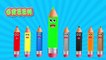 Learn Colors and Numbers with Pencil | Colours and Numbers Videos Collection for Children
