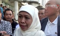 Khofifah Tinjau Penanganan Korban KM Santika Nusantara
