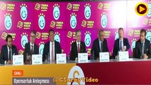 Galatasaray başkanı Mustafa Cengiz'den muhabirin 'Falcao' sorusuna ilginç yanıt