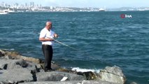 İstanbullular Sarayburnu Sahili'nde güzel havanın tadını çıkardı