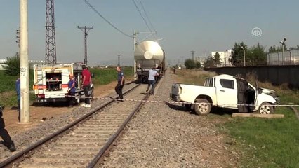 Hemzemin geçitte kaza: 1 ölü, 1 yaralı
