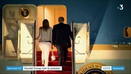 Sommet du G7 : Donald Trump est arrivé à Biarritz