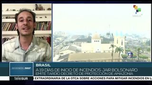 Brasileños movilizados en defensa de la Amazonía