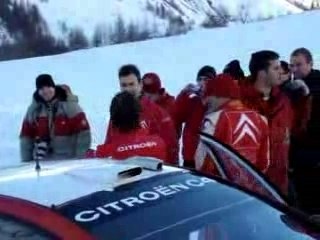 Loeb crash wrc rallye