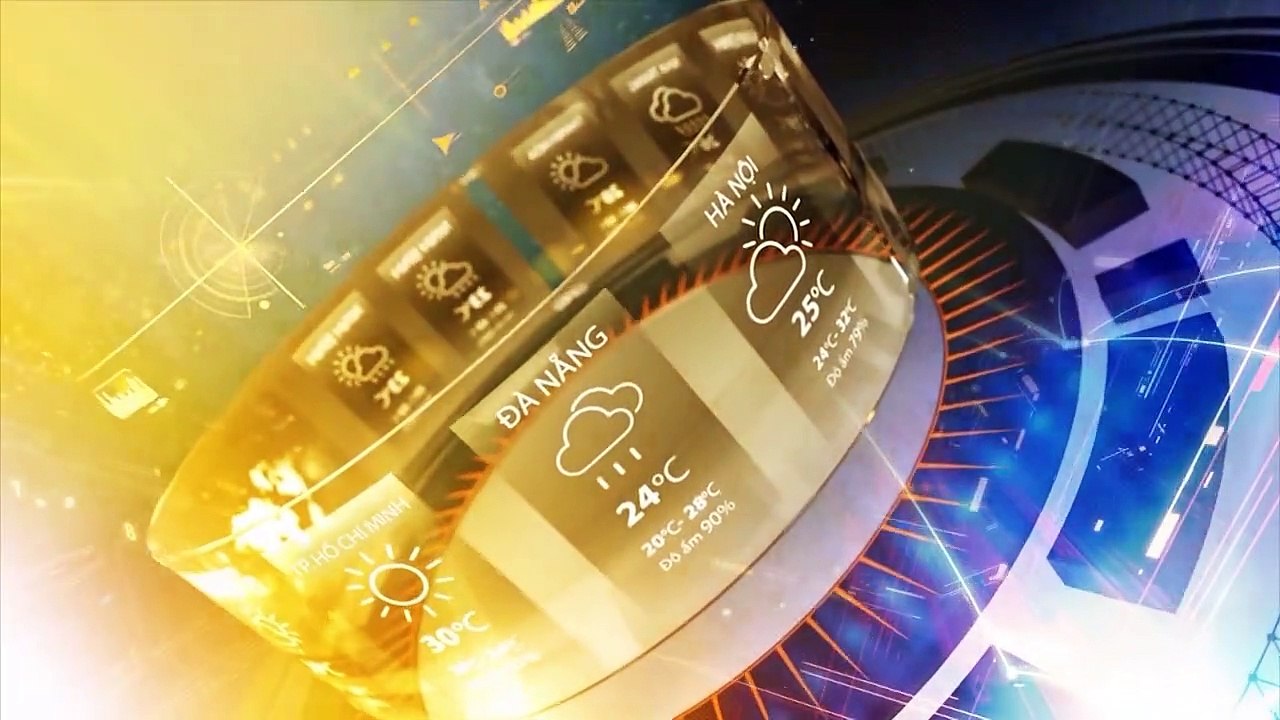 Dự báo thời tiết 3 ngày từ 25/8/2019 | Ban tin thời tiết khu vực