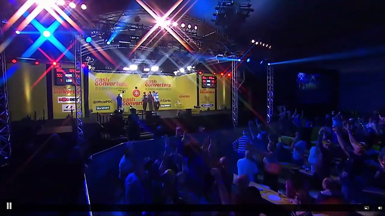 PDC Players Championship Finals 2014  SF - Anderson vs van der Voort