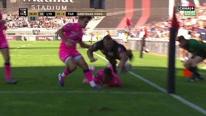 Top 14 - 1ère journée - Lyon / Paris : L'essai de Regard face à Paris