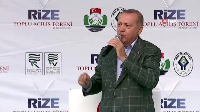 Cumhurbaşkanı Erdoğan: İstanbul'u sel bastı beyefendi tatilde.