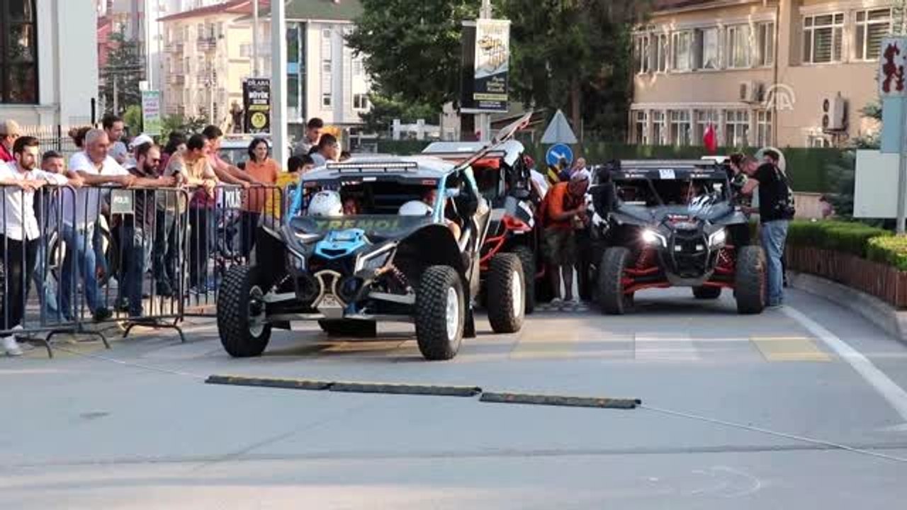 9. Transanatolia Rally Raid yarışının start seremonisi