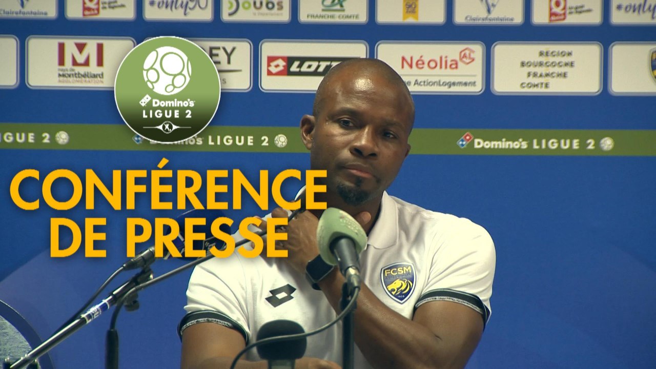 Conférence de presse FC Sochaux-Montbéliard - AS Nancy Lorraine (3-0) : Omar DAF (FCSM) - Jean-Louis GARCIA (ASNL) - 2019/2020