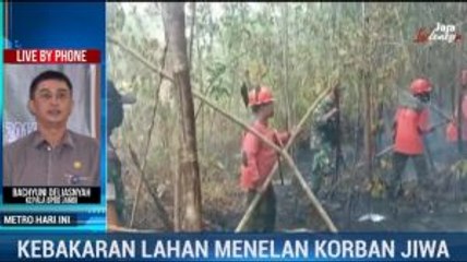 BPBD Jambi: Pemadam Karhutla yang Gugur Sudah Bekerja Sesuai SOP