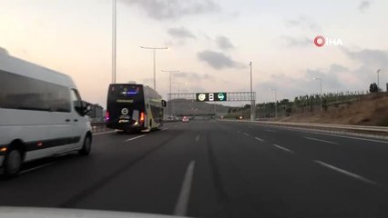 Fenerbahçe takım otobüsü stada ulaştı