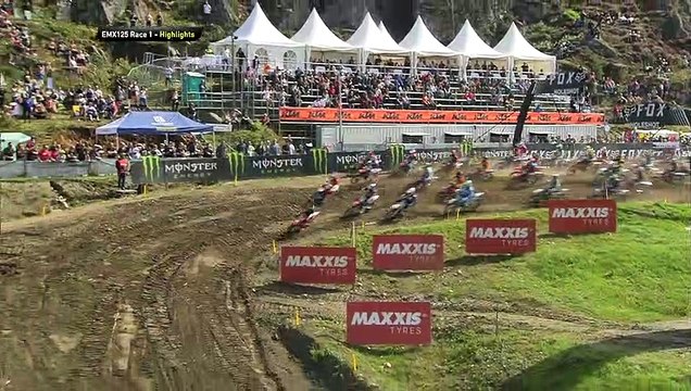 EMX125 Presented by FMF Racing Highlights Race1 Round of Sweden 2019 #motocross