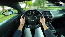 Mercedes AMG GT C vs Aston Martin Vantage 0-300km/h ACCELERATION Sound & AUTOBAHN POV by AutoTopNL
