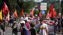 Thousands join 'Alternative G7' protest march at Hendaye, near Biarritz