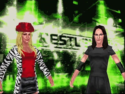 WWF Invasion Mod Matches Trish Stratus vs Stephanie Mcmahon