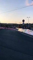 Ciclismo - La Vuelta 2019 - UAE Crash on TTT
