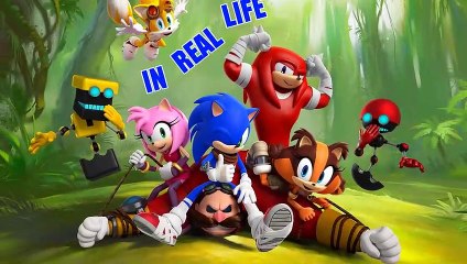 Sonic Boom Characters In Real Life