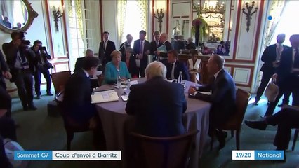 G7 : les chefs d'États sont arrivés à Biarritz