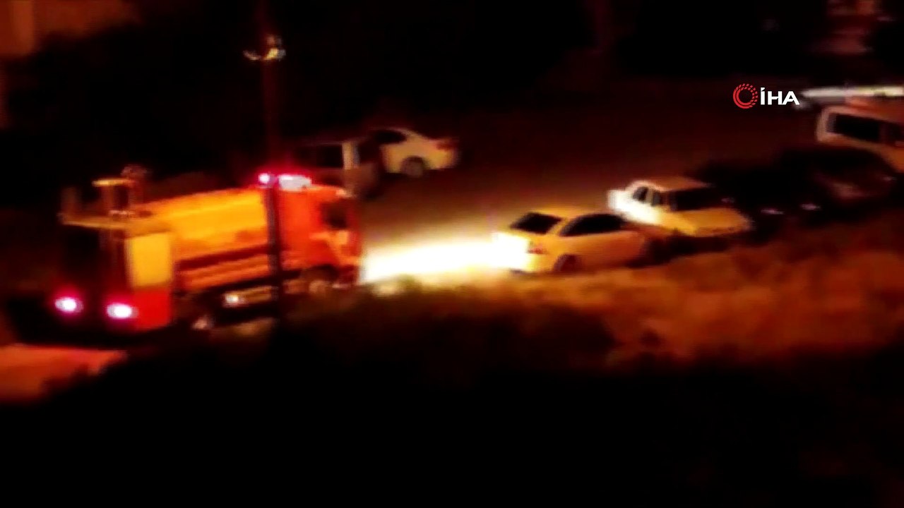 Aksaray’da düğün evinde atılan havai fişek yangına neden oldu