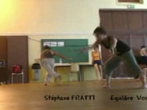 Stephane FRATTI pendant le stage de danse de Voiron