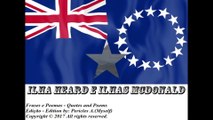Bandeiras e fotos dos países do mundo: Ilha Heard e Ilhas MCdonald [Frases e Poemas]