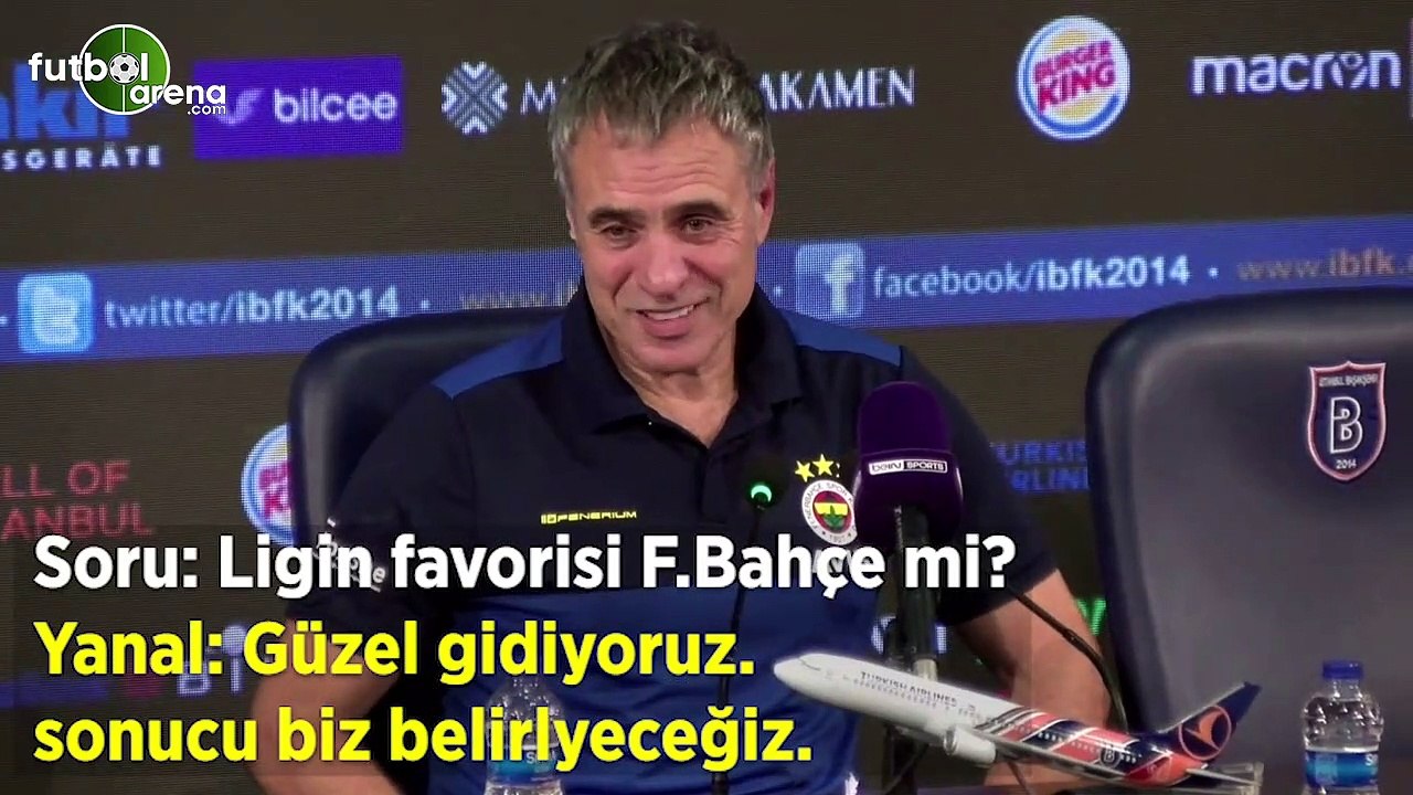 Ersun Yanal: "Güzel gidiyoruz sonucu biz belirleyeceğiz"