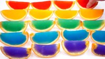 How To Make Colors Orange Jelly Pudding DIY Rainbow Gummy Easy Desserts