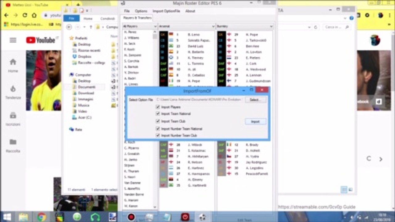 Tutorial Patch PES6 PC - Roster online Majin