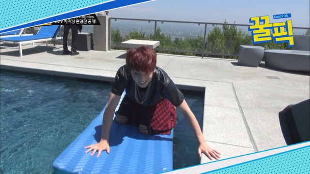 방탄소년단(BTS) 정국, 모두 만류하는 물놀이(?) '영락없는 아이'