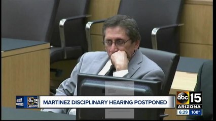 Juan Martinez's disciplinary hearing postponed