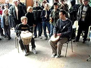 Ludovic fait sa tournée percu au clos chevalier