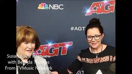 Susan Boyle Interview - America's Got Talent Season 14