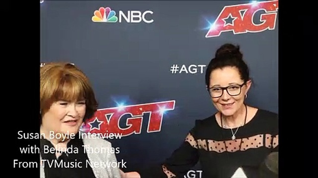 Susan Boyle Interview - America's Got Talent Season 14