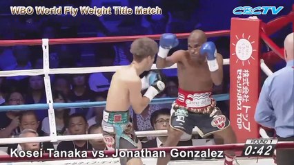Kosei Tanaka vs Jonathan Gonzalez Full Fight HD