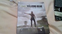 The Walking Dead Season 3 Blu-Ray Steelbook Unboxing