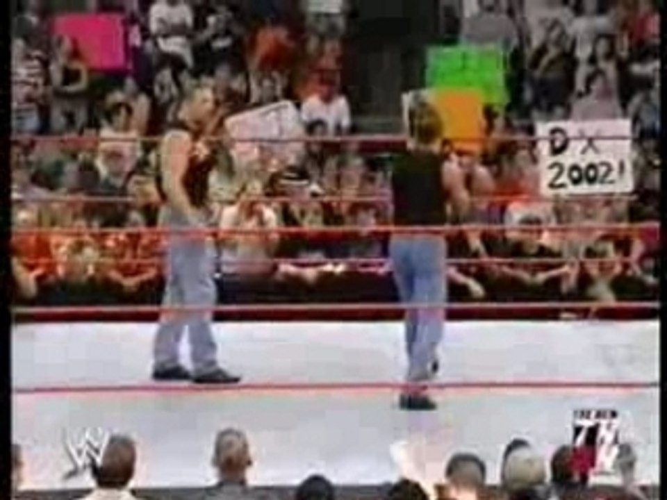WWE - D-Generation X Reunion after raw goes off the air on j