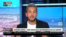 Homophobie dans les stades: une banderole déployée lors de Angers-Metz provoque la colère
