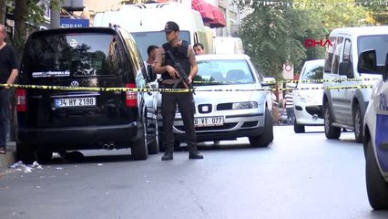 İSTANBUL-GAZİOSMANPAŞA'DA TEMİZLİK İŞÇİLERİNE SİLAHLI SALDIRI