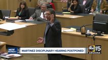 Disciplinary hearing postponed