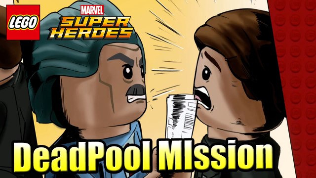 Tabloid Tidy UP DeadPool Mission — LEGO Marvel Super Heroes 1 {PS4}