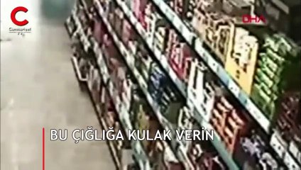 Görüntüleri sosyal medyadan paylaştı! Bu çığlığa kulak verin