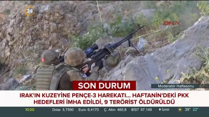 Irak'ın kuzeyine Pençe-3 Harekatı