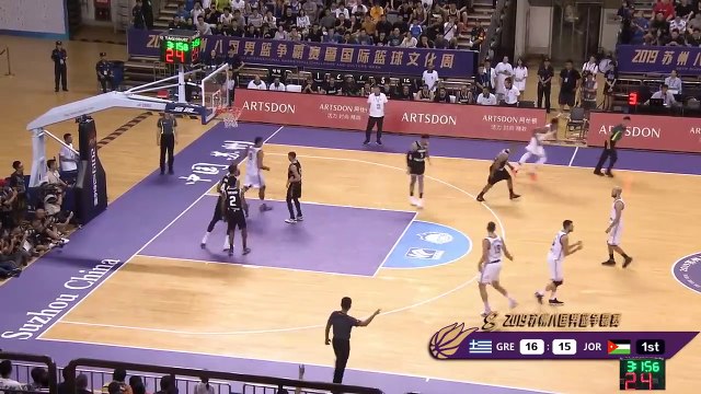 Giannis Antetokounmpo Highlights Greece vs Jordan 24.08.2019