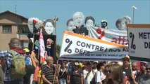 مظاهرات احتجاجية بفرنسا ضد قمة مجموعة السبع الصناعية