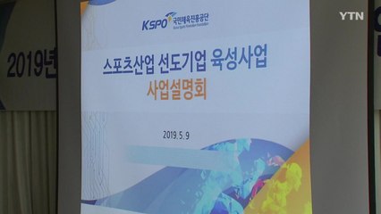 '스포츠산업 선도기업 육성' 설명회 열려 / YTN